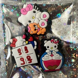 Sanario Hello Kitty Shoe Charms for crocks or similar shoes